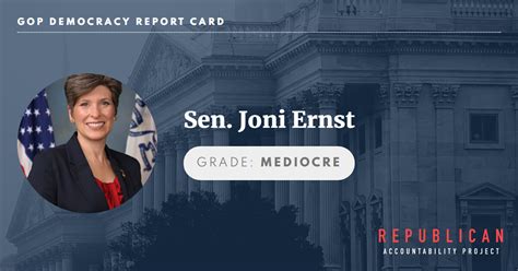 Sen. Joni Ernst - Republican Accountability