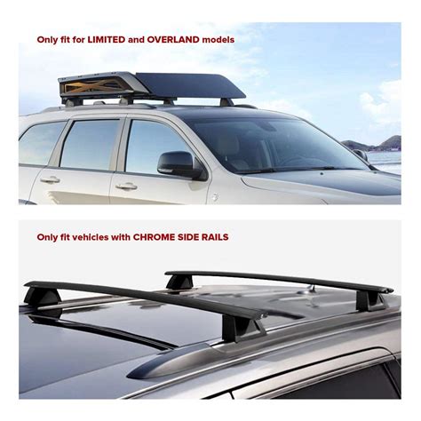 Special Cross Bar for 2011-2020 Jeep Grand Cherokee with Chrome Side ...