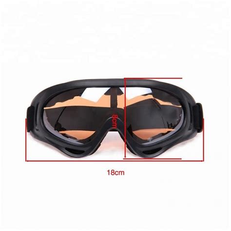 Anti Fog Motocross Goggles , Windproof Motorcycle Glasses For Racing