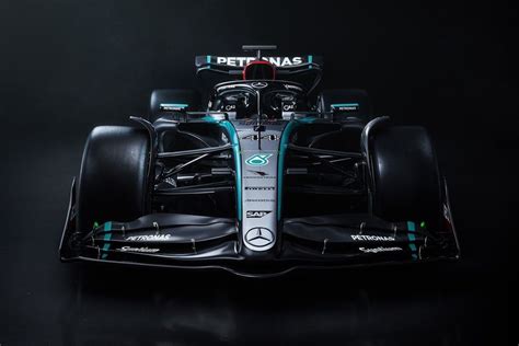 Mercedes reveals 2024 W15 F1 car at Silverstone