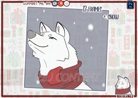 Happy Wolf (animated) - NorthernRed's Ko-fi Shop - Ko-fi ️ Where creators get support from fans ...