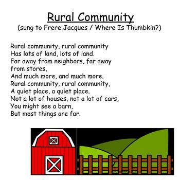 Rural Community Poem by KreativeKat | TPT