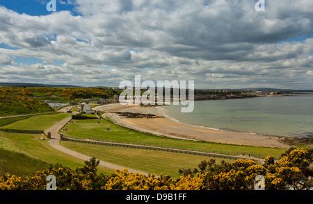 BUCKIE BEACH TOWN AND HARBOUR NORTH EAST SCOTLAND Stock Photo: 57406156 ...