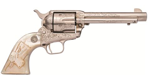 Factory Engraved Colt 1st Generation Single Action Army Revolver | Rock ...