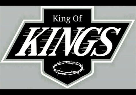 King of kings - resembling th LA Kings logo | Scripture verses, King of ...