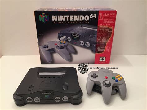 Nintendo 64 Console Variations - The Database for all console colors and variations!