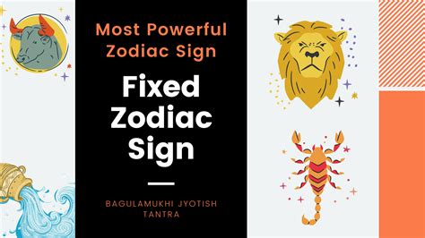 Fixed Zodiac Sign - Most Powerful Zodiac Sign | BJT