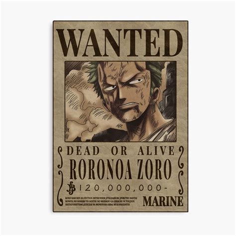 26+ roronoa zoro bounty poster - MorganDalton