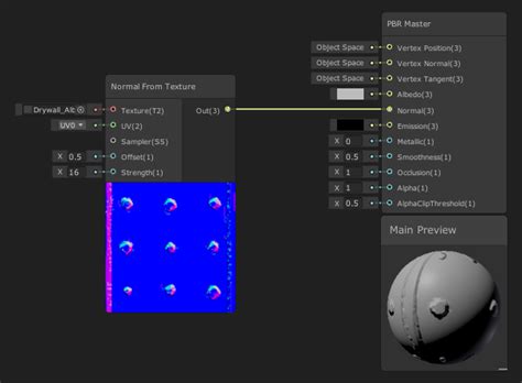 Shader Graph: Height to Normal - 2019.3 - Unity Learn