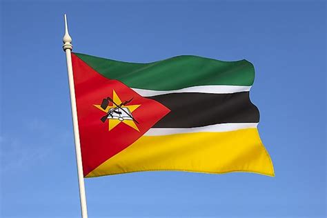 What Do the Colors and Symbols of the Flag of Mozambique Mean? - WorldAtlas.com