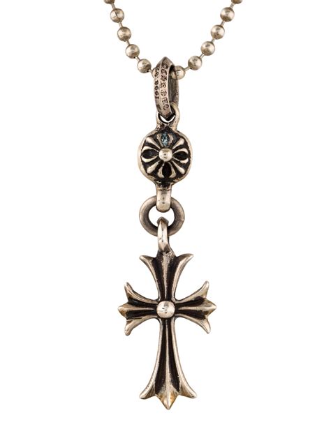 Chrome Hearts Cross Pendant Necklace - Necklaces - CHH25598 | The RealReal