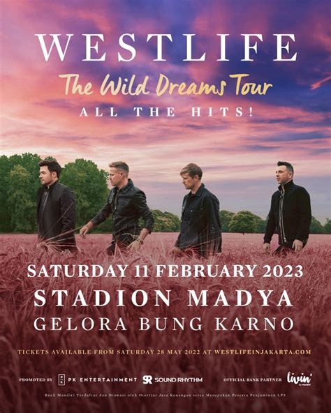 Westlife on Twitter: "Jakarta - tickets for Stadion Madya are on sale now! We can't wait to see ...