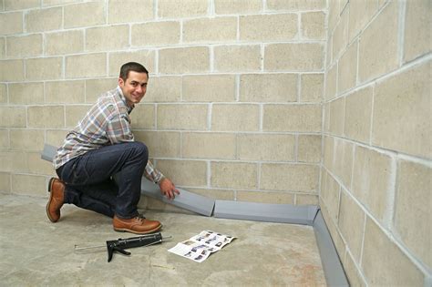 DIY Basement Waterproofing - SealOnce Basement System - Easy Installation - Waterproof.com ...