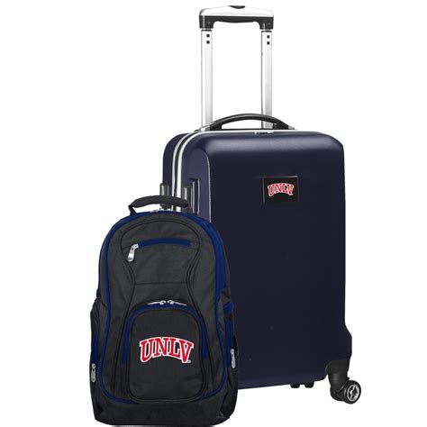 UNLV Rebels Deluxe 2-Piece Backpack and Carry on Set | Suitcase set, Hard case luggage, Carry on ...