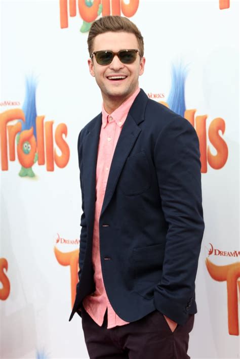 Justin Timberlake at Trolls Premiere in LA October 2016 | POPSUGAR ...