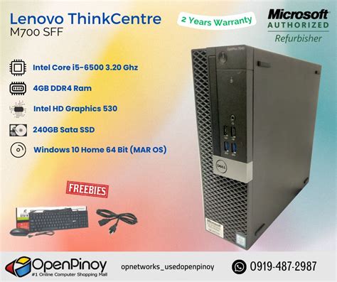 Lenovo ThinkCentre M700 SFF, Computers & Tech, Desktops on Carousell