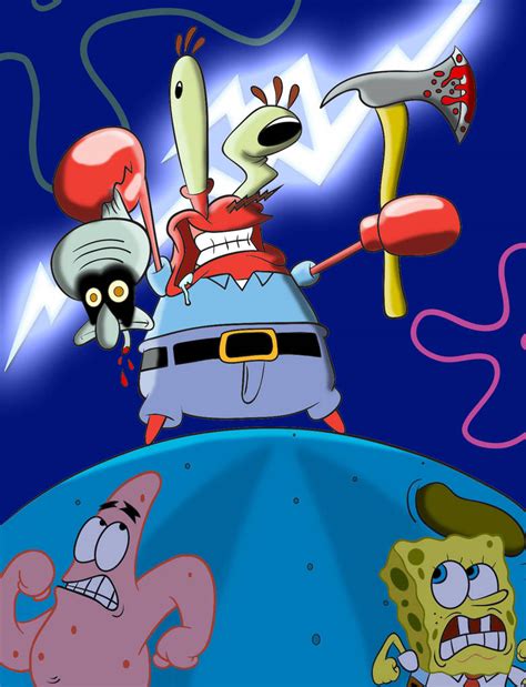 Mr. Krabs' Unquenchable Blood Lust by ManiacalDude on DeviantArt