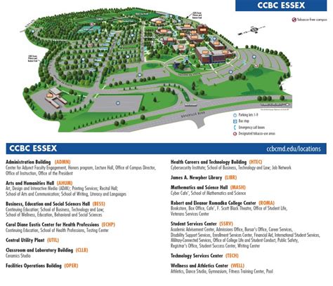 Essex Campus Map | PDF | Schools