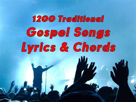 Gospel Songs With Chords, start page & titles list - Christian Gospel Song Lyrics and Chords