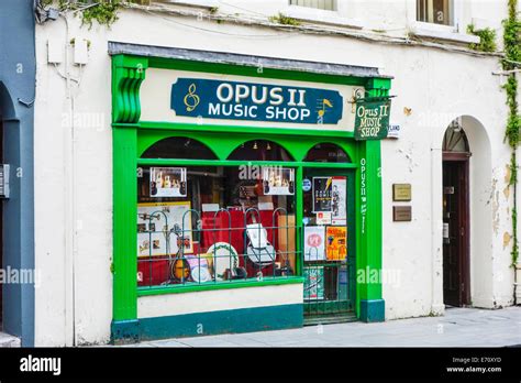 Opus 2 Music traditional music shop in Cork, Ireland Stock Photo - Alamy