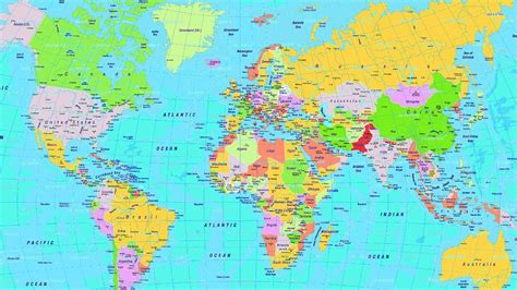World Map With Country Names Printable - prntbl.concejomunicipaldechinu.gov.co