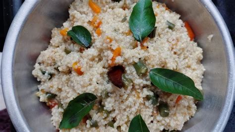 Healthy & Simple Millet Upma /Thinai Upma/Weight loss recipe - YouTube