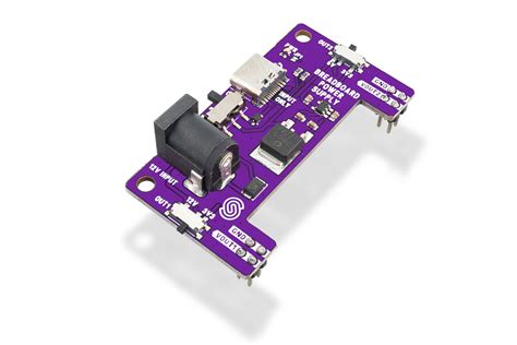 Breadboard power supply board