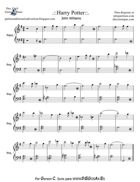 sheet music for harry potter theme - Google Search | Partituras para ...