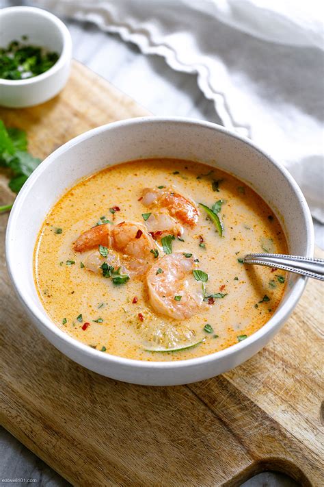 Thai Shrimp Soup Recipe – Easy Shrimp Soup — Eatwell101