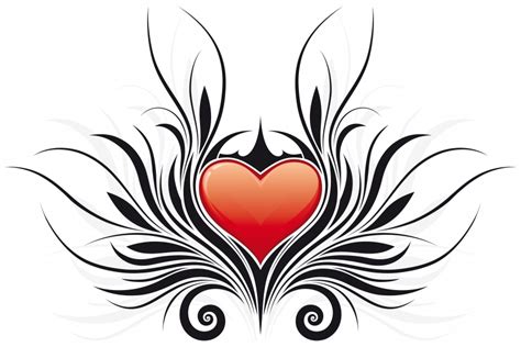 Tattoo Drawings Of Hearts With Wings | Cool Eyecatching Tatoos - Cliparts.co