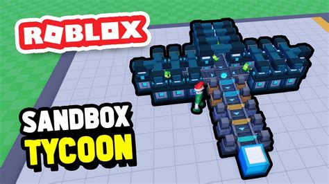 BIGGEST MONEY MAKER SETUP In Sandbox Tycoon (Roblox) - YouTube