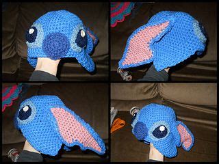 Stitch from Lilo and stitch inspired hat pattern by cjcslcfamily ImaginationCaptured | Crochet ...