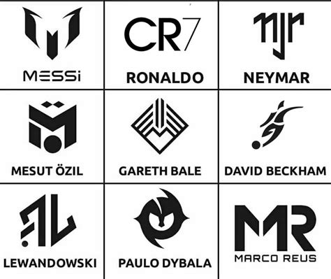 Which Footballer Has The Best Logo? Here Are 12 Player Signature Logos ...