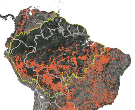 Amazon Rainforest Fire Map | Images and Photos finder