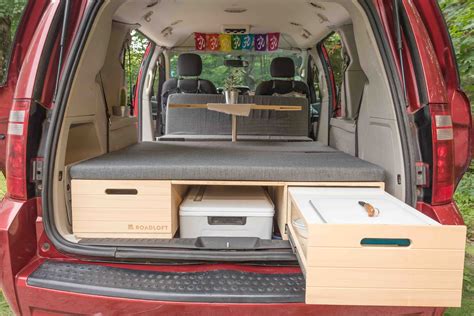 Turn your Minivan Into a Camper With the Conversion kit – Roadloft ...