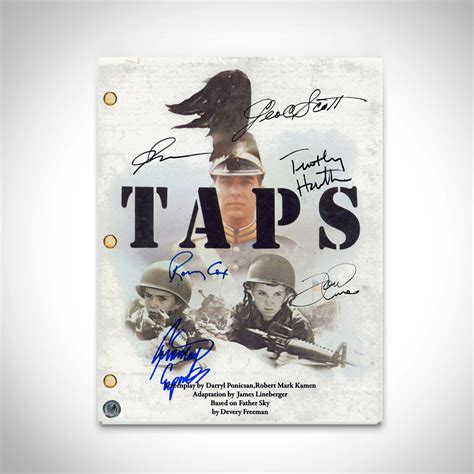 Taps (1981) Transcript Limited Signature Edition | RARE-T