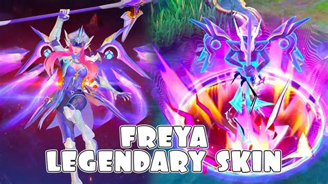 Freya Legendary Skin Spotlight | Galactic Vanquisher - YouTube