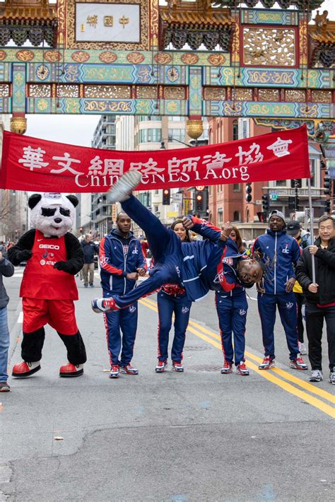 G-Wiz & the Washington Wizards Dance Team - Dc Parade