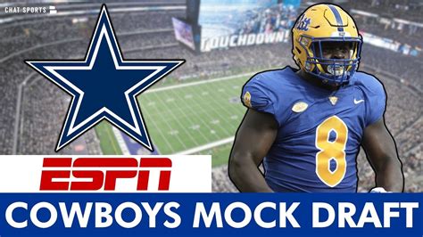 ESPN’s NEW Dallas Cowboys 2023 NFL Mock Draft - All 7 Round Picks ...