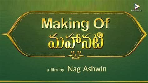 Mahanati Making || Keerthy Suresh, Samantha, Vijay Devarakonda, Dulquer Salmaan || FilmiEvents ...