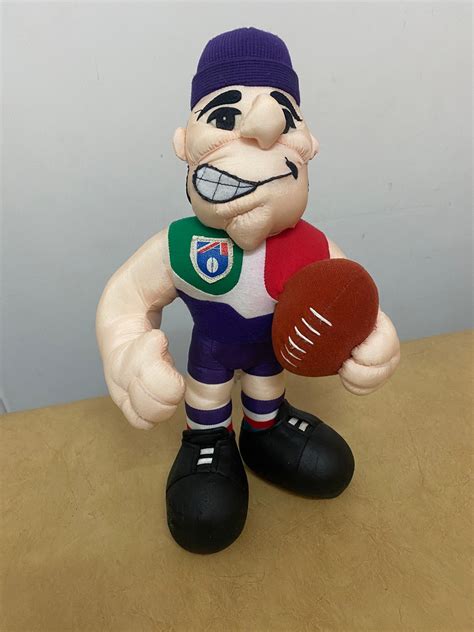 Fremantle Dockers Plush Vintage Mascot Fremantle Dockers AFL - Etsy