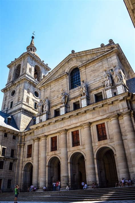 Real Monasterio de San Lorenzo del Escorial, Patio de los Reyes (El ...