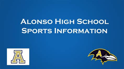 (PDF) Alonso High School Sports Information - DOKUMEN.TIPS