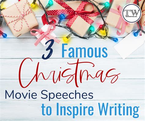 Three Famous Christmas Speeches to Inspire Writing — TeachWriting.org