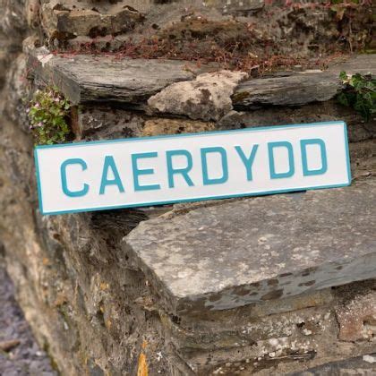 caerdydd-enamel-sign_arwydd-enamel-caerdydd | Bodlon