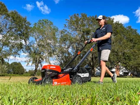 ECHO Battery-Powered Self-Propelled Lawn Mower Review - PTR