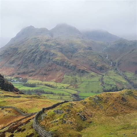 The Hillwalker on Instagram: “Mist on top of the Lingdale Pikes. Looking from Lingmoor Fell. # ...