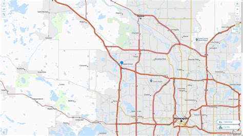 Maple Grove, Minnesota Map