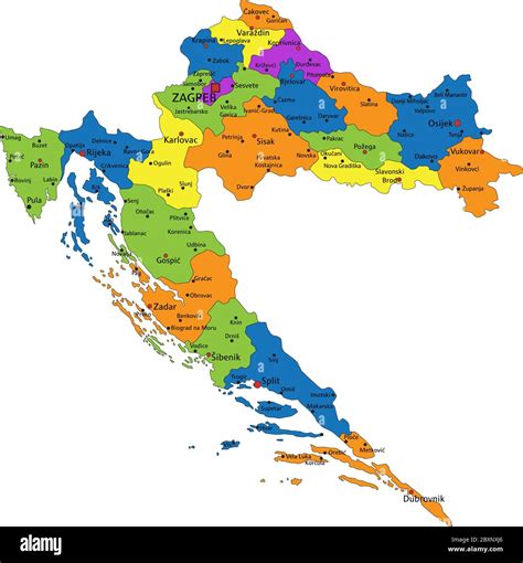 Spona Nevrlost Nainstalujte croatia map svařování podnikatel úzký