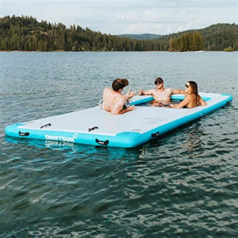 Inflatable Floating Dock - Pool, River, or Ocean Swim Platform - Yinz Buy